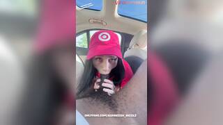 Auhneesh Nicole Throating BBC And Fucked In The Car Onlyfans Video