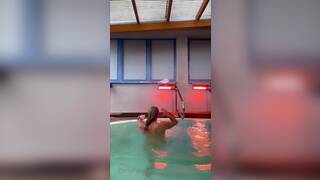 Alysha Newman Swimming While Fully Nude Onlyfans Video