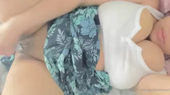 Gaialoveheart Puts Seethrough Dildo In Shaved Pussy Onlyfans Video