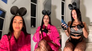 Amber Quinn Sexy Outfit Try On Haul Leaked Live Stream Video