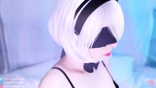 Molly Redwolf – Hard Fucked Bunny Girl 2b – 4k – Nier Automata