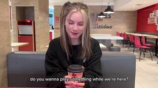 Devdaria In KFC Makes Me Cum Blowjob Video Leaked