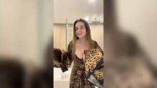 Megnutt02 Leopard Bikini Tease OnlyFans Video Leaked