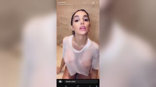 Lyna Perez Nude Sexy Shower Striptease Video Leaked