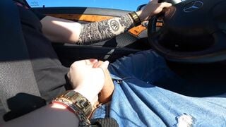 I made Him CUM While He Driving