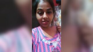 The girl took off her clothes and rubbed her pussy and pussy very comfortably
 Indian Video