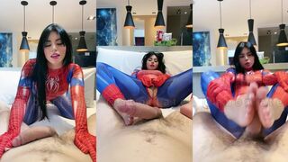 Bianca Alves Spider Girl Blowjob And Footjob Video Leaked