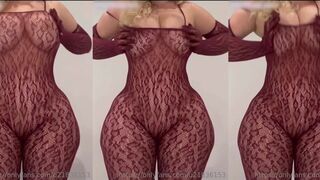 Anastasiya Kvitko Teasing in Hot Seethrough Onlyfans Video