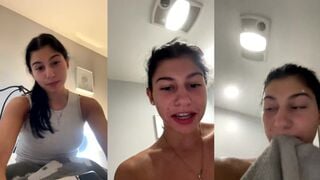 Carlieeemarieee Getting Fully Naked on Live Stream Video