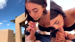 Emily Black Terrace Sex Tape Video Leaked