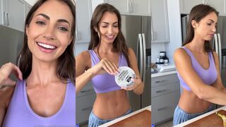 Anna Louise Teasing Juicy Boobs in the Kitchen Onlyfans Leak