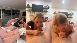 Brandy Renee Throating Juicy Cock Till Cum POV Onlyfans Video