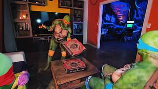 Mysticbeing Ninja Turtles Cosplay Dildo Fuck BBW Onlyfans Video