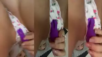 Fiaaxvip Rubbing Vibrator on Tight Panty Onlyfans Video