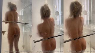 Dannie Riel Nude Booty Tease in Shower Onlyfans Video