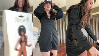 Christina Khalil Hottest Policewomen Bikini Try on Onlyfans Video