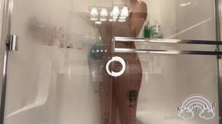 Natashanoel Nude Tease in the Shower Onlyfans Video