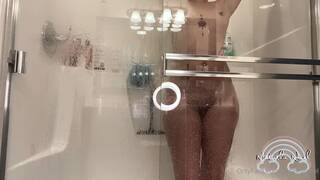 Natashanoel Nude Tease in the Shower Onlyfans Video