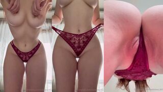 Vladislava Shelygina Nude Pussy Tease in Thong Onlyfans Video