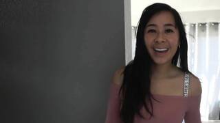 Kaedia Lang Asian Babe Strap on Try on Video