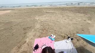 HelloLimoon Sex at The Public Beach Video Leaked