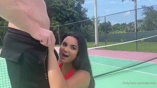 Sexy Alexa Morgan Tennis court porn onlyfans