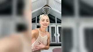 Lindsey Pelas Bare Tits Livestream Video Leaked