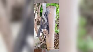 Amanda Cerny Naked Outdoor Shower Onlyfans Sextape Leaked