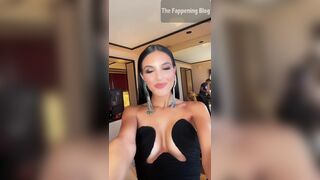 Gorgeous  Jena Rose Shows Off Her Hot Tits At The 31st Annual Musicares Person Of The Year Gala 13 Photos  Sextape HD