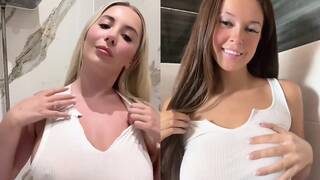 Yourdistractionrose Playing Soapy Tits With Roseharrt Leaked Video