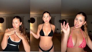 Emily Alexander Sexy Underwear Try On Haul Live Video