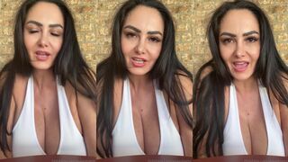 Ava Addams Shows Hard Nipples Through Skinny Onlyfans Video