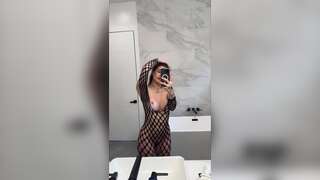 Arikytsya Fishnet Lingerie Sex toy Mount Onlyfans Tape Revealed