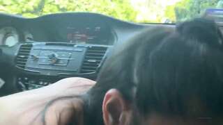 Emily Willis Throating Hard Dick And Swallow Cum in the Car XXX Video