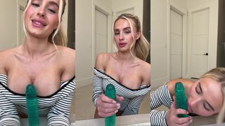 Vega Thompson Jerk Off Instructions Blowjob