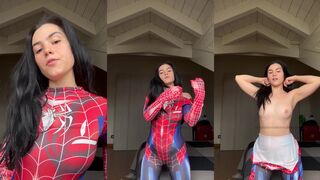 Missmaiko Stripping Her Spiderman Costume Onlyfans Video