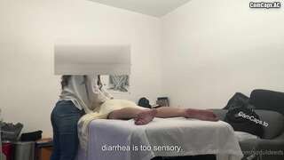 Erotic Massage Session with Foot Play and Oral Teasing by Sinfuldeeds.
