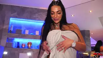 Nadine Kerastas Blowjob In Luxury Shower