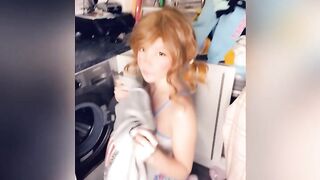 Belle Delphine Nude Stuck In The Dryer Fucking Porn Video Leaked