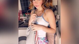 Belle Delphine Naked Stuck In The Dryer Fucking Video Tape Leaked