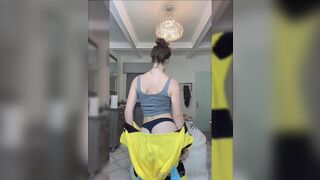 Amanda Cerny Naked Nip Slip While Striptease Leak