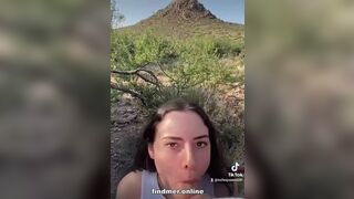 NSFWqueen420 Outdoor Blowjob Tiktok Video Tape Leaked