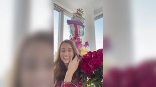 Yanet Garcia Hot Thong Lingerie Tease On Her Birthday Video Tape Leaked