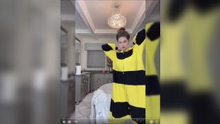 Amanda Cerny Striptease Nipple Slip Leak