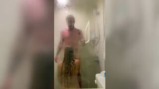 Adison Briana Naked Shower Oral Sextape Video Tape Leak