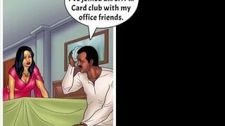 In a game of cards, Ashok’s 4 friends fuck his wife (Savita Bhabhi).
 Indian Video Tape