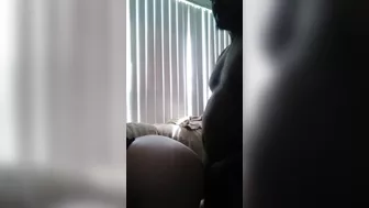 Doggie Style Quickie Bust On My Phat White ASS