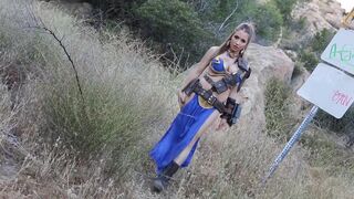 Sexy Liz Katz Naked Slave Leia Cosplay Video Tape Leaked