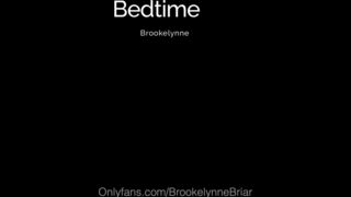 Brookelynne Briar Jerks You Off At Bedtime JOI  2