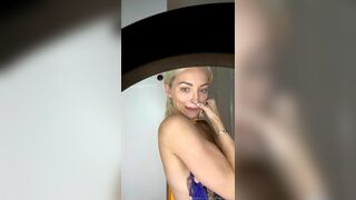 Lindsey Pelas Fishnet Titties Livestream Video Tape Leaks